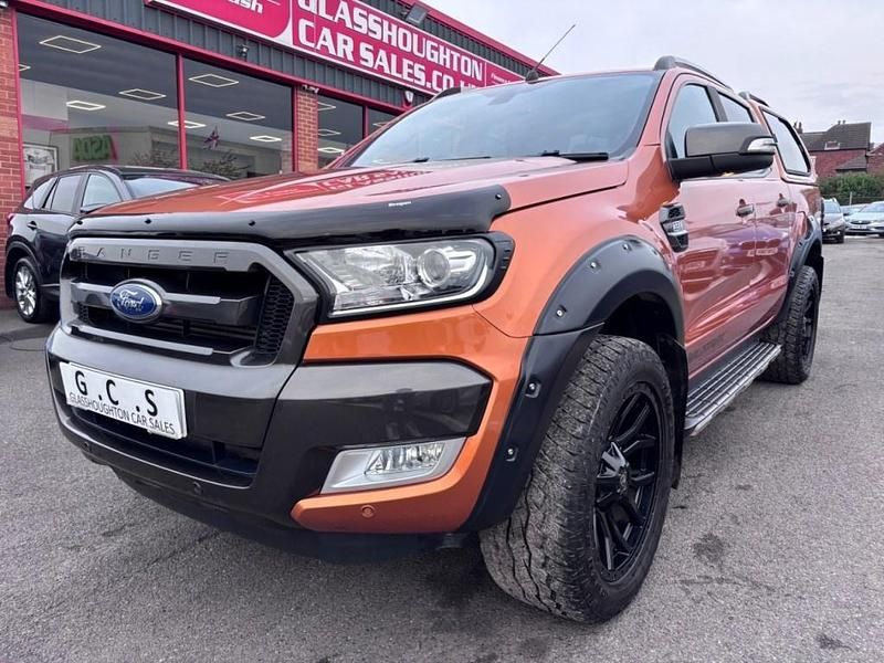 Orange Used 2018 Ford Ranger Wildtrack Pickup | £16,990 (Fair price) - Image 1/4