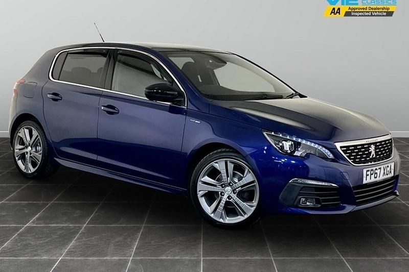 Blue Used 2017 Peugeot 308 GT-line Hatchback | £7,995 (Fair price) - Image 1/1