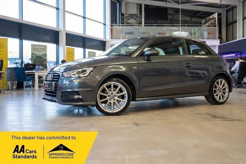 Used Audi A1 S-Line 125 HP (91 kW) 2018 Grey Hatchback