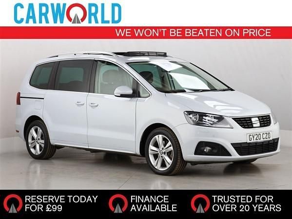 Silver Used 2020 Seat Alhambra XCELLENCE MPV | £23,700 (Fair price) - Image 1/4