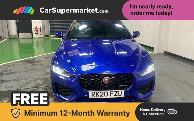 Used Jaguar XE R-Dynamic 249 HP (183 kW) 2020 Blue Sedan