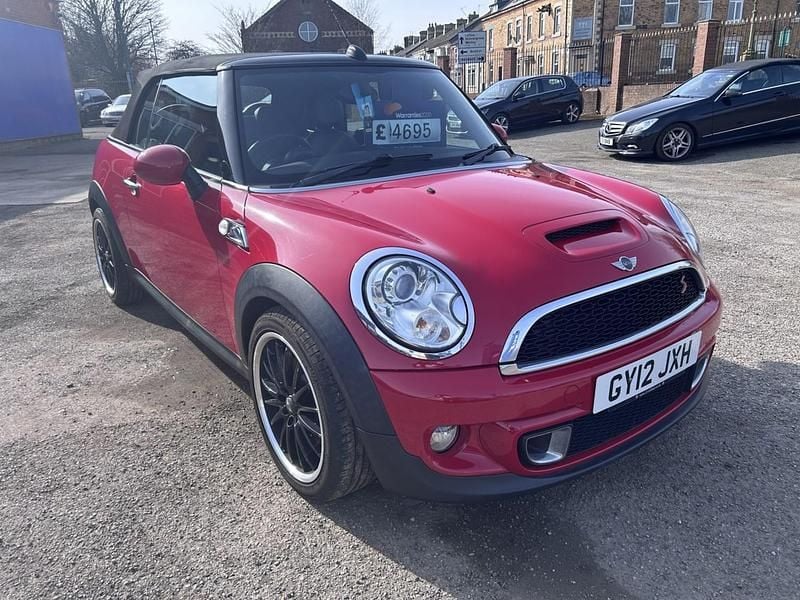 Used Mini Cooper S Cabriolet 184 HP (135 kW) 2012 Red Cabriolet