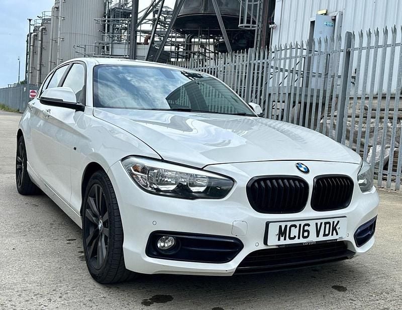 White Used 2016 BMW 116 Sport Line Hatchback | £4,950 (Good price) - Image 1/4