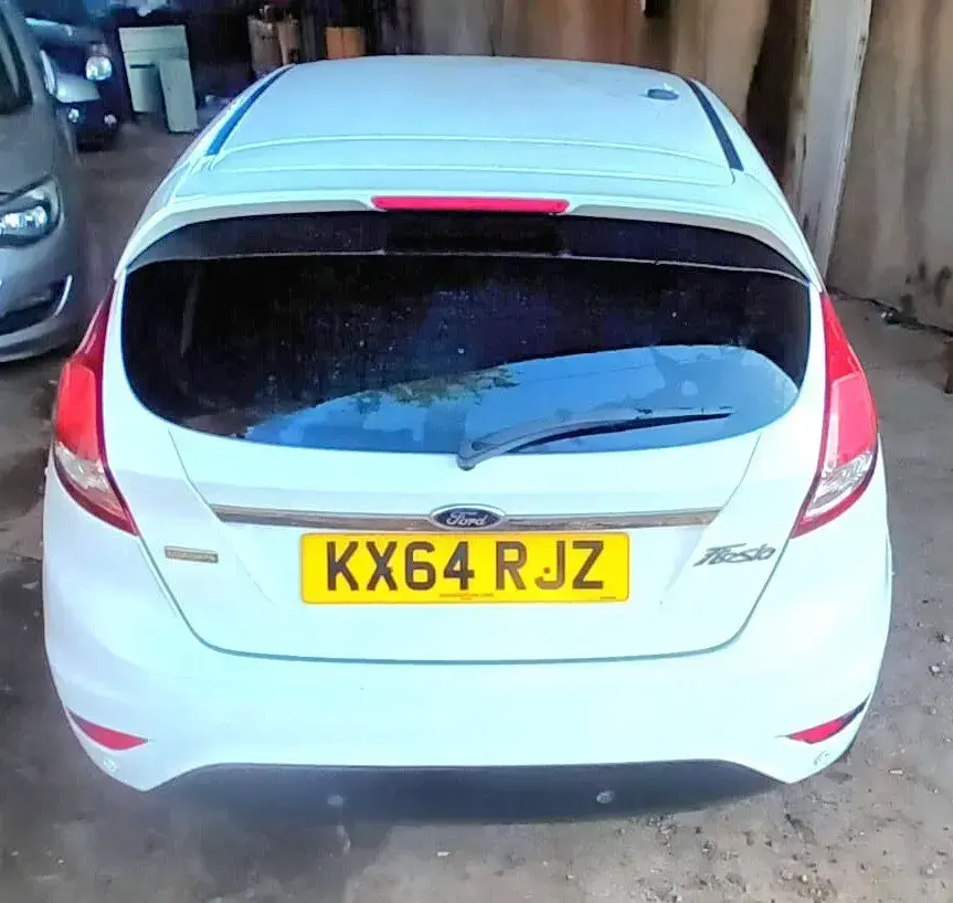 Usado Ford Fiesta Titanium 2014 Branco Citadino
