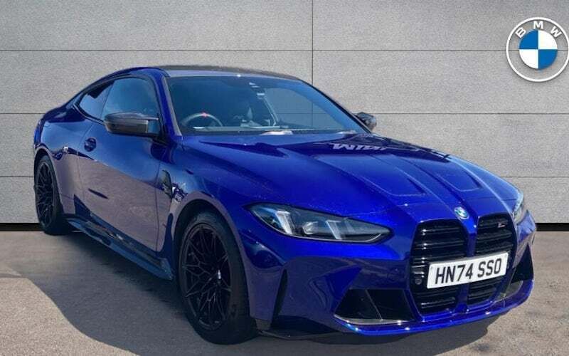 San marino blue metallic Used 2024 BMW M4 Competition Edition Coupe | £70,999 - Image 1/4