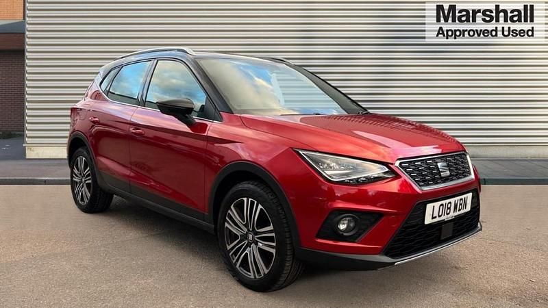 Desire red Used 2018 Seat Arona XCELLENCE SUV | £11,633 - Image 1/4