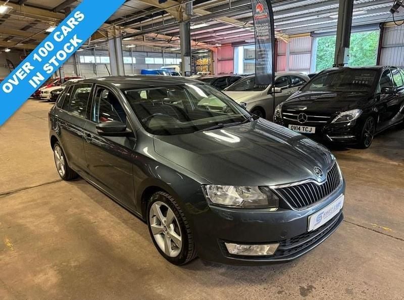 Used Skoda Rapid SE 90 HP (66 kW) 2017 Grey Hatchback