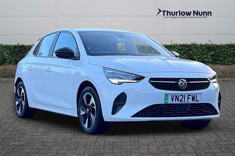 Used Vauxhall Corsa-e 100 kW (136 HP) 2021 White Hatchback