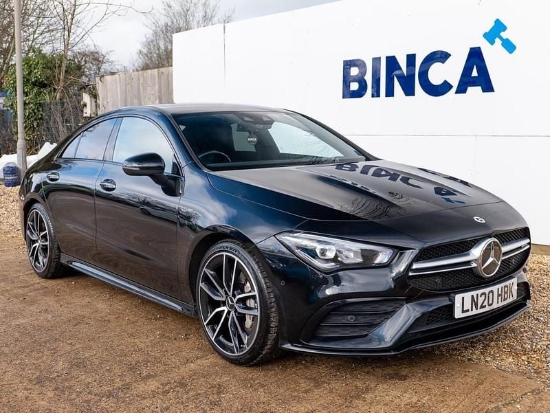 Used Mercedes CLA35 AMG Premium 306 HP (225 kW) 2020 Black Coupe