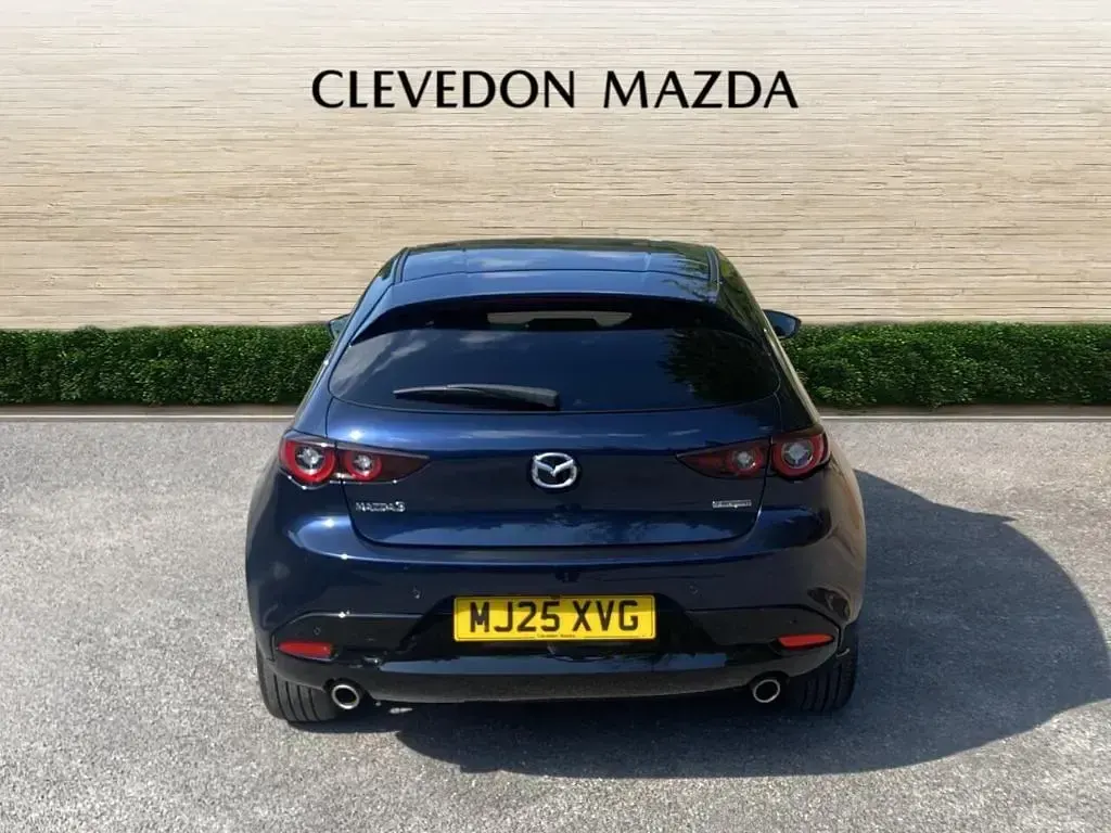 Used Mazda 3 Exclusive-Line 140 HP (102 kW) 2025 Blue Hatchback