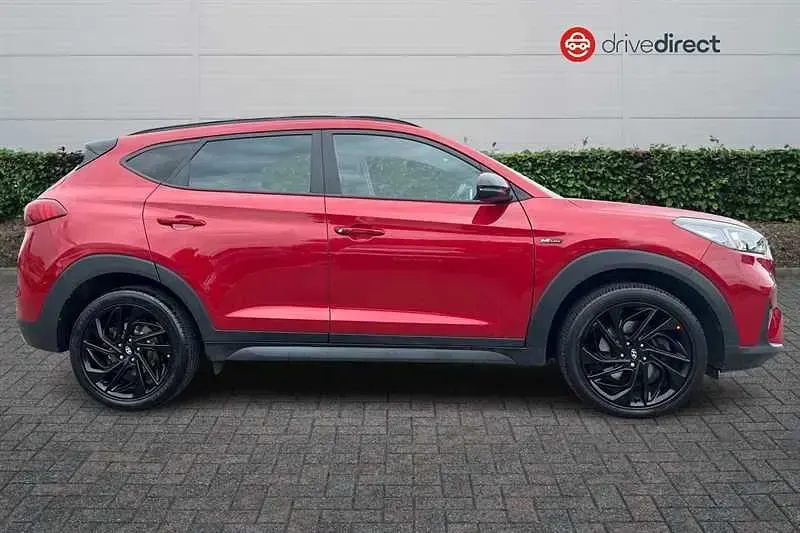 Used Hyundai Tucson N Line 136 HP (100 kW) 2020 Red SUV