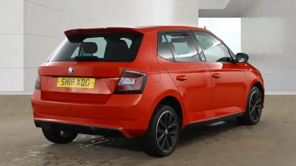 Used Skoda Fabia Monte Carlo 95 HP (69 kW) 2018 Red Hatchback