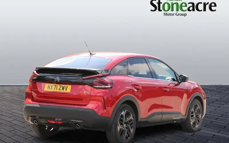 Used Citroën C4 PureTech 155 HP (114 kW) 2021 Red Hatchback
