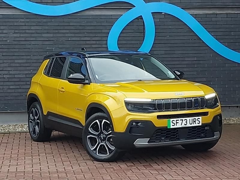 Yellow Used 2023 Jeep Avenger SUV | £16,498 (Good price) - Image 1/4