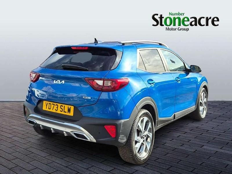 Used Kia Stonic GT-Line S 117 HP (86 kW) 2024 Blue SUV
