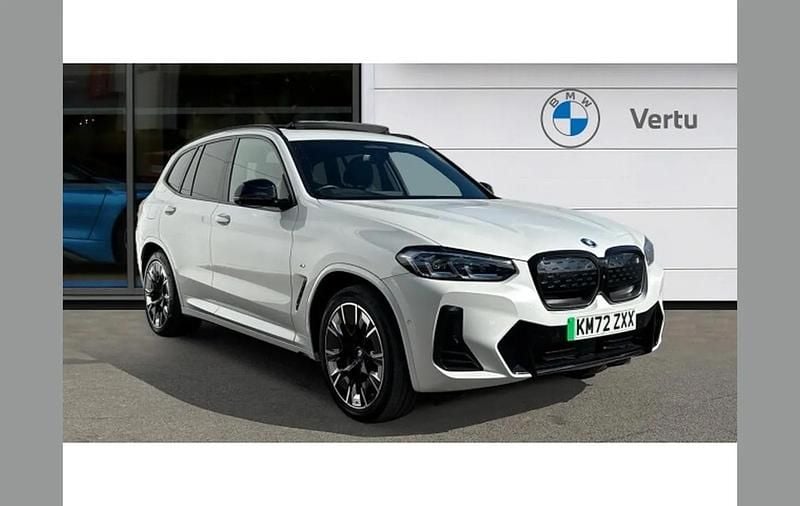 White Used 2022 BMW iX3 M Sport SUV | £32,990 (A bit pricey) - Image 1/4