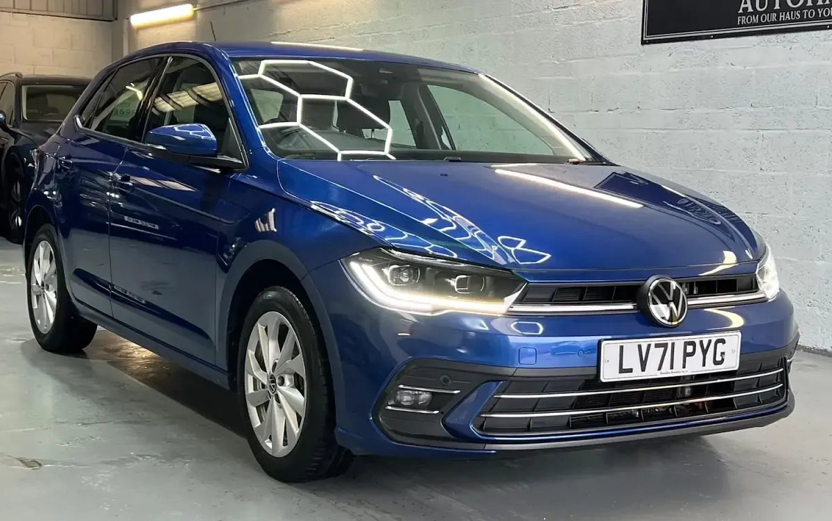 Used VW Polo Style 2021 Blue Hatchback