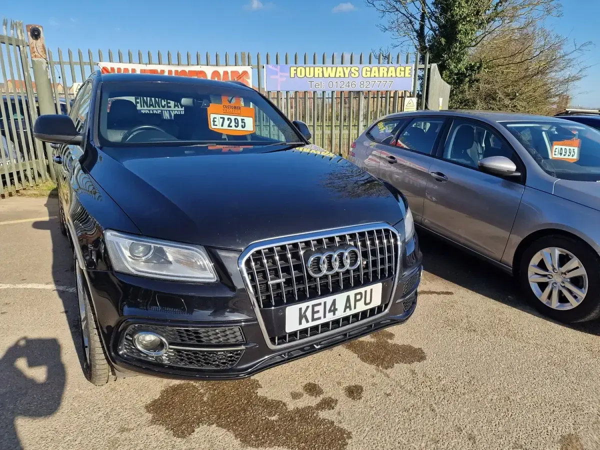 Used Audi Q5 S-line plus 2014 Black SUV