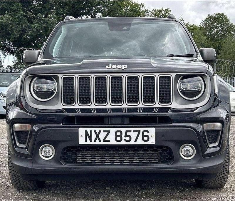 Black Used 2019 Jeep Renegade Limited SUV | £8,450 (Fair price) - Image 1/2
