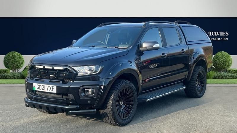 Used Ford Ranger Wildtrack 2021 Black Pickup