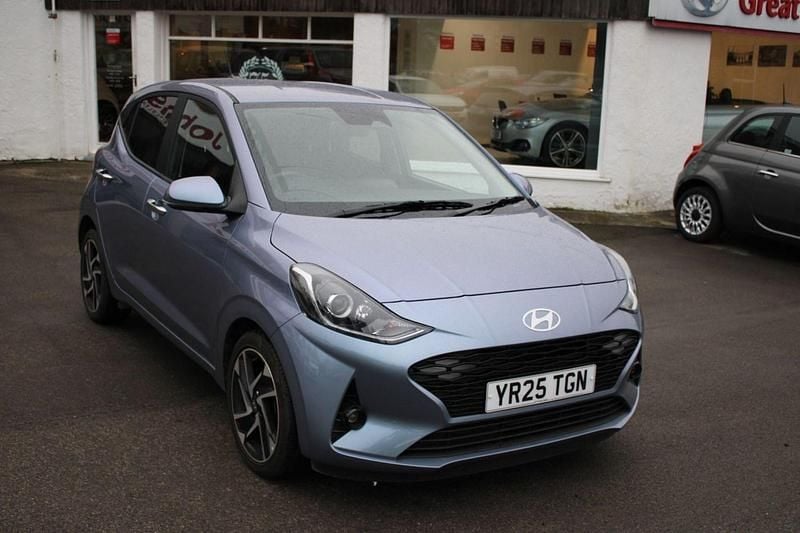 Blue Used 2025 Hyundai i10 Premium Hatchback | £17,887 (Expensive) - Image 1/3