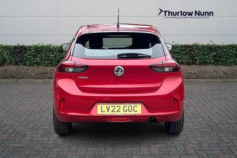 Used Vauxhall Corsa Edition 100 HP (73 kW) 2022 Red Hatchback
