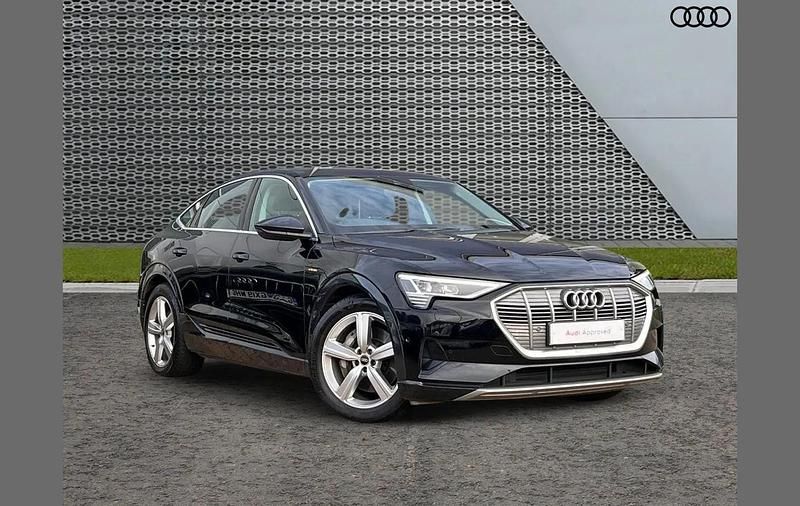 Used Audi e-tron Sportback Advanced 300 kW (408 HP) 2023 Black SUV