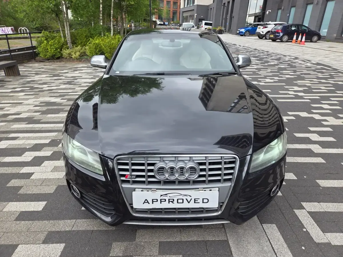 Begagnad Audi A5 Design 2008 Svart Sportkupé
