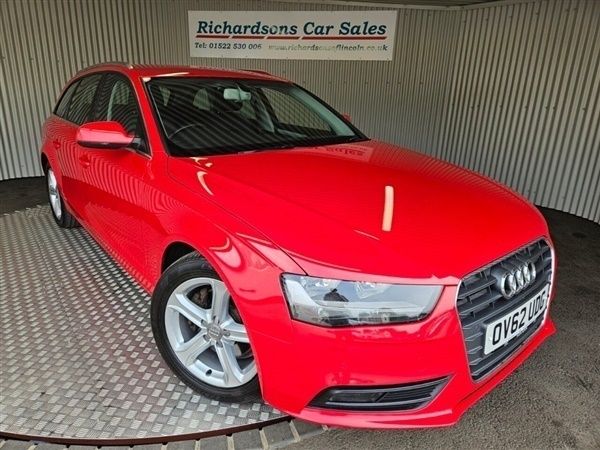 Red Used 2013 Audi A4 Business Estate | £5,000 (Fair price) - Image 1/1