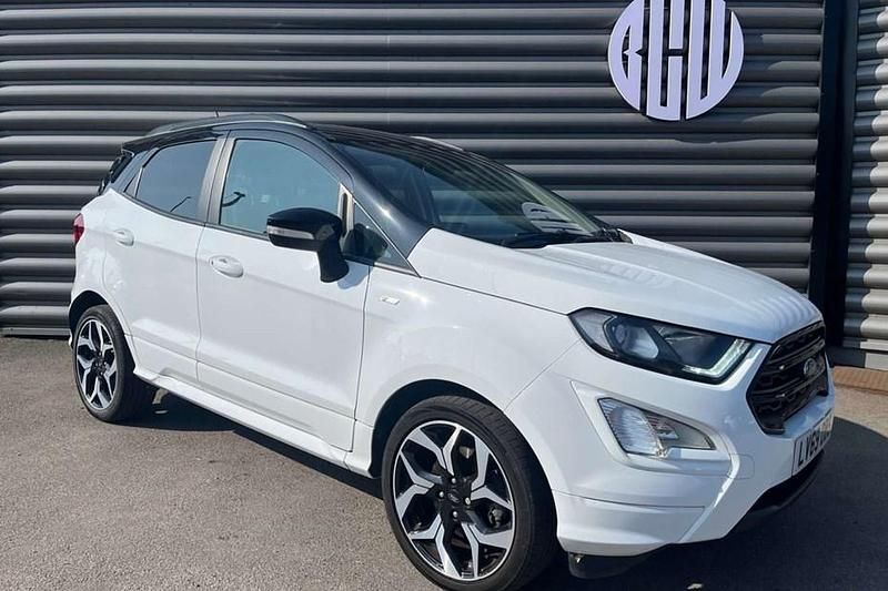 White Used 2019 Ford Ecosport ST-Line SUV | £9,650 (Good price) - Image 1/1