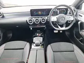 Used Mercedes A200 AMG Line Premium 150 HP (110 kW) 2021 Silver Hatchback