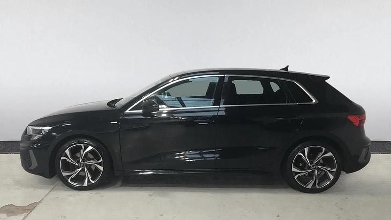 Used Audi A3 S-Line 110 HP (80 kW) 2023 Black Sedan