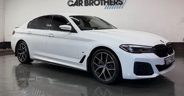 Used BMW 520 M Sport 2020 White Sedan