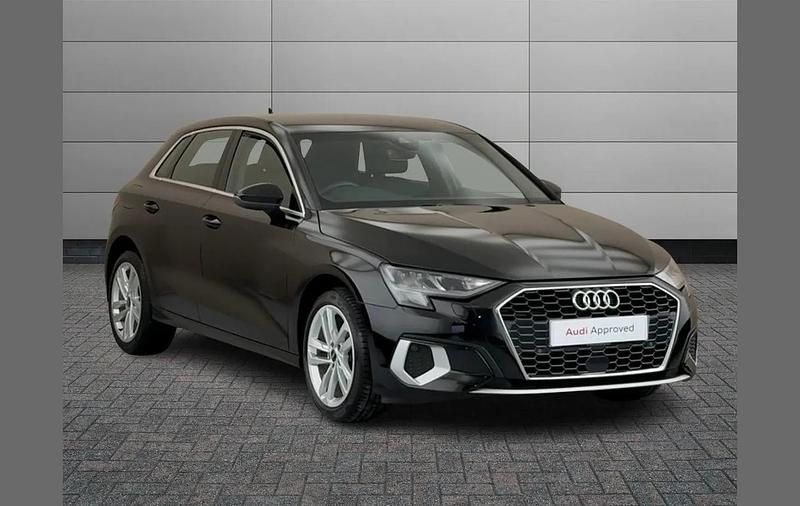 Black Used 2023 Audi A3 Sport Hatchback | £18,752 (Good price) - Image 1/4