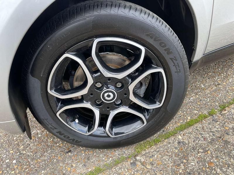 Used Smart ForTwo Cabrio Premium 90 HP (66 kW) 2018 Black Cabriolet