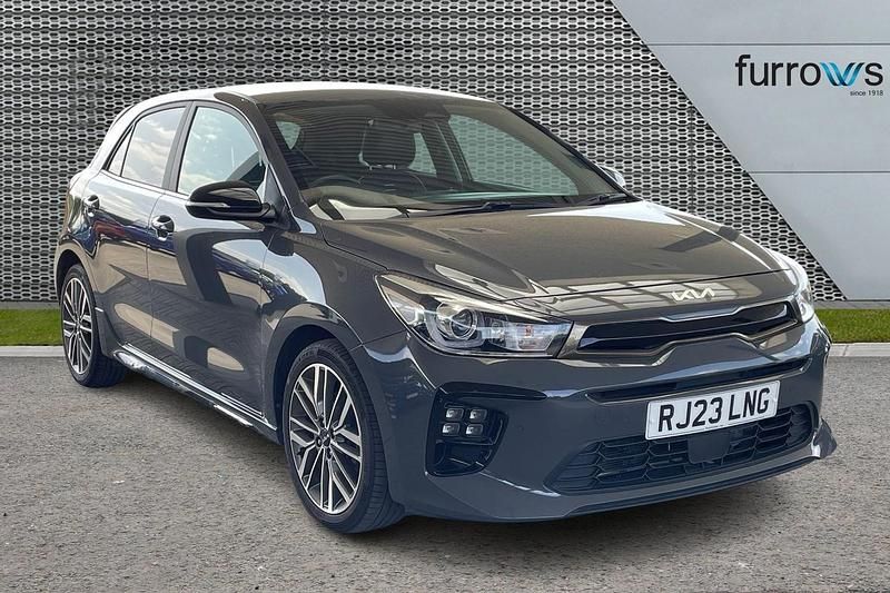 Grey Used 2023 Kia Rio 4 Hatchback | £15,490 (Fair price) - Image 1/4