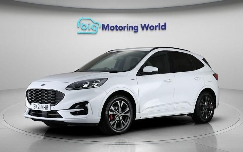 Used Ford Kuga ST-Line 120 HP (88 kW) 2021 White SUV