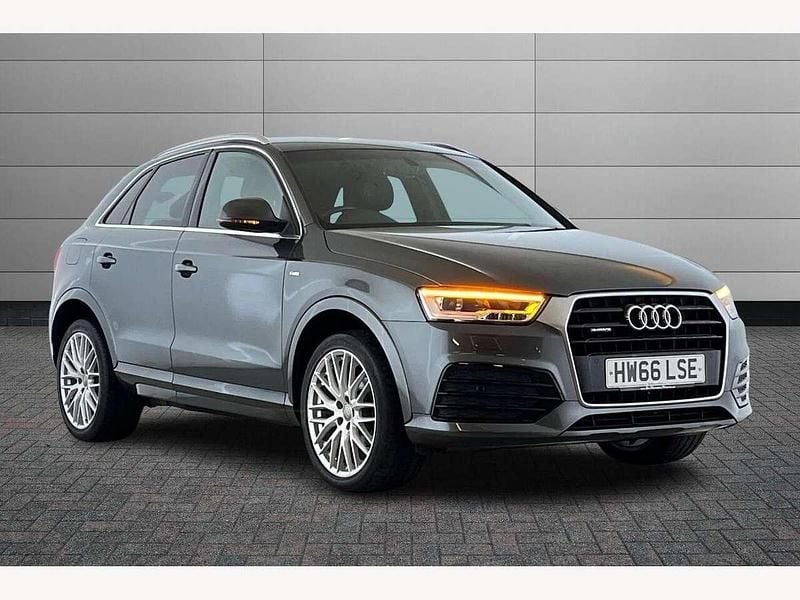 Grey Used 2016 Audi Q3 S-line plus SUV | £13,399 (Fair price) - Image 1/2