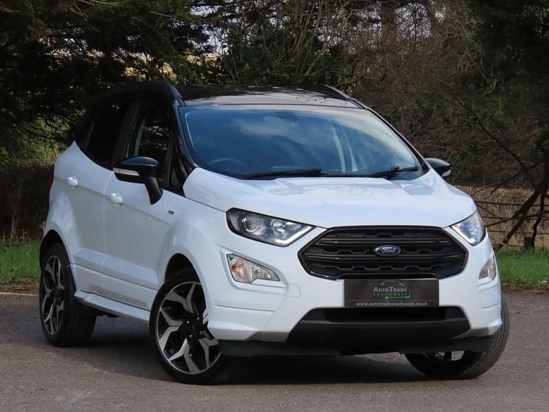 Used Ford Ecosport ST-Line 125 HP (91 kW) 2019 White SUV