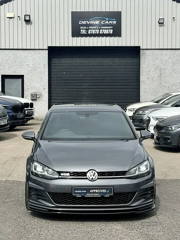 Used VW Golf VII GTD 184 HP (135 kW) 2017 Grey Hatchback
