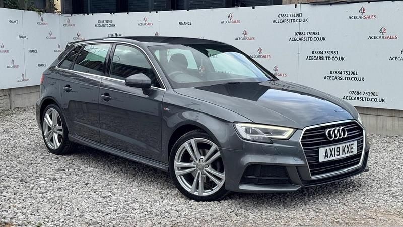 Grey Used 2019 Audi A3 S-Line Hatchback | £11,995 (Super price) - Image 1/4