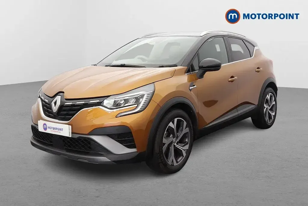 Used Renault Captur R.S. 140 HP (102 kW) 2022 Orange/black SUV