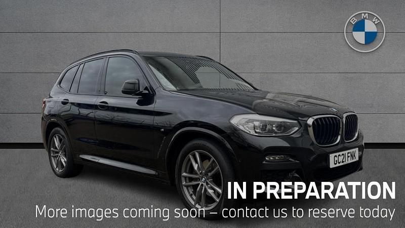 Black Used 2021 BMW X3 M Sport SUV | £26,958 (Super price) - Image 1/4