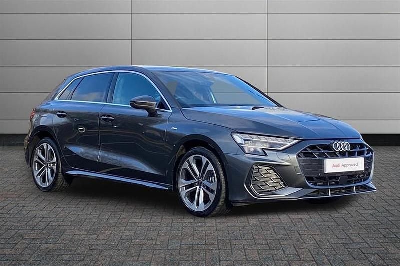 Grey Used 2025 Audi A3 e-tron S-Line Hatchback | £28,590 (Super price) - Image 1/3