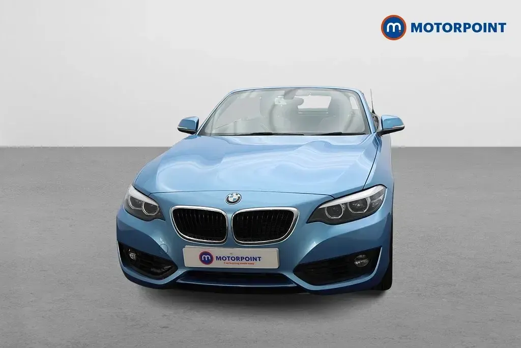 Used BMW 218 136 HP (100 kW) 2019 Blue Cabriolet