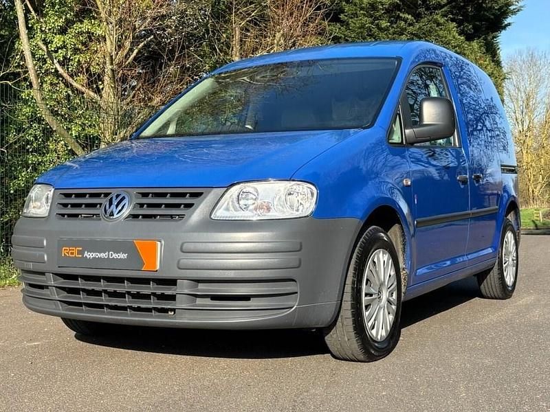 Used VW Caddy 69 HP (50 kW) 2009 Blue MPV