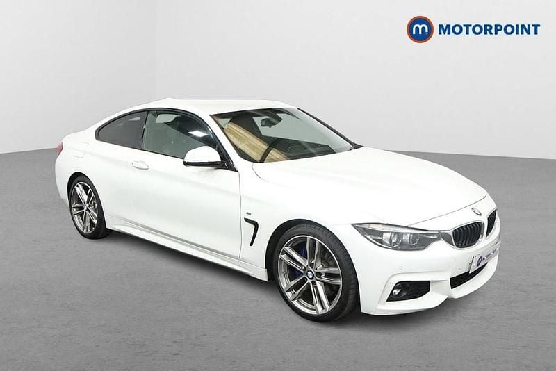 White Used 2020 BMW 420 M Sport Coupe | £18,999 (Super price) - Image 1/4