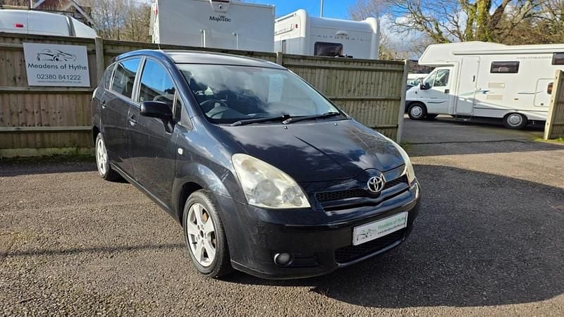 Used Toyota Corolla Verso T3 127 HP (93 kW) 2006 Black MPV