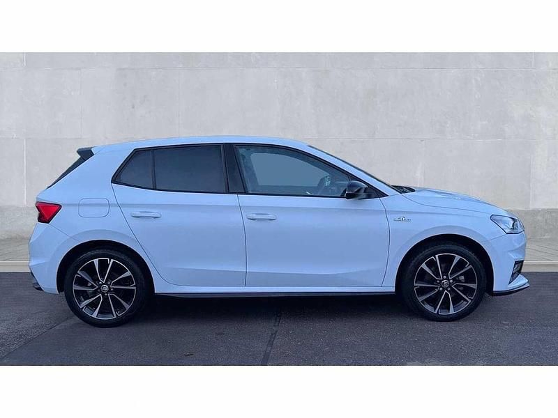 Used Skoda Fabia Monte Carlo 110 HP (80 kW) 2024 Moon white metallic Hatchback