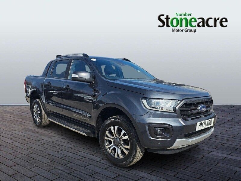 Grey Used 2021 Ford Ranger Wildtrack Pickup | £21,990 (Super price) - Image 1/4